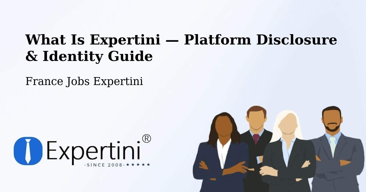 What Is Expertini — Platform Disclosure & Identity Guide – Volstroff
